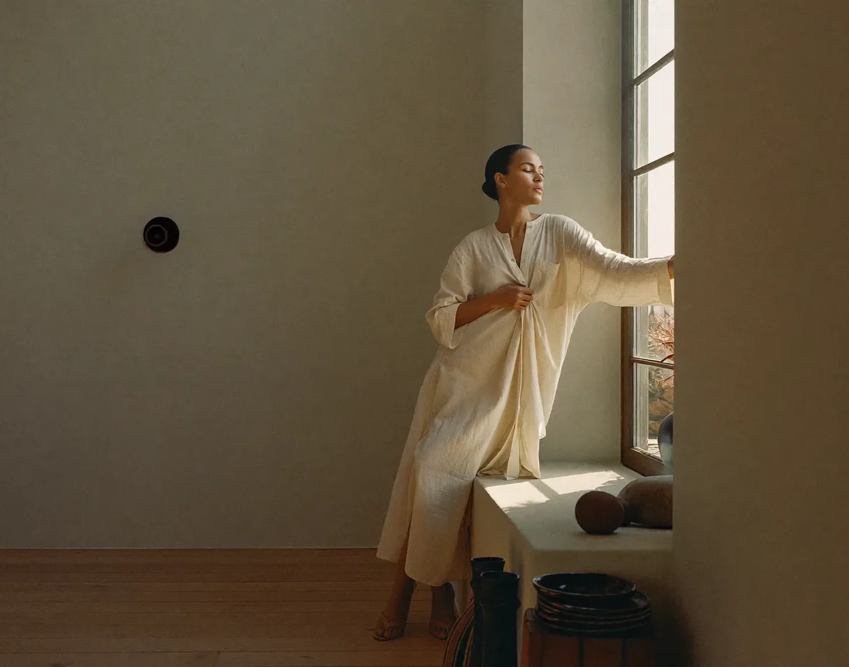 First light in a calm home, a quiet start to the day