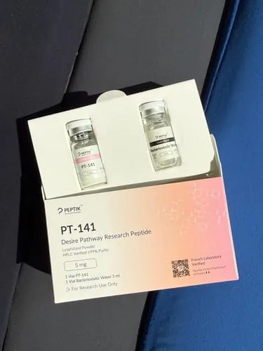 Customer photo review of PT-141 Lyophilized Vial + Sterile Water