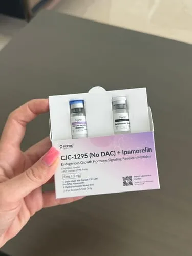 Customer photo review of CJC-1295 (NO DAC) + Ipamorelin Next-Gen Dual-Chamber Pen