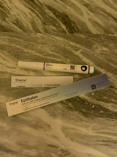 Customer photo review of Epithalon Lyophilized Vial + Sterile Water