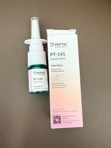 Customer photo review of PT-141 Nasal Spray