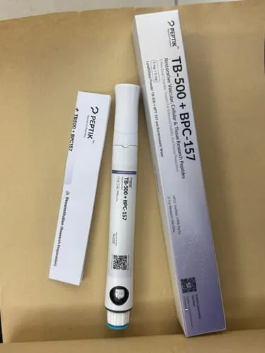 Customer photo review of TB-500 + BPC-157 Lyophilized Vial + Sterile Water