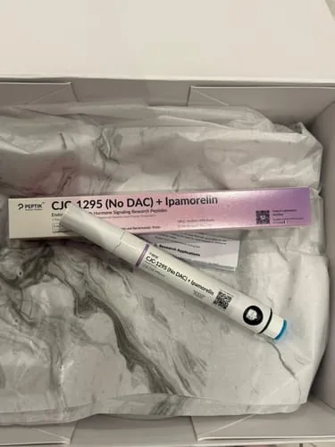 Customer photo review of CJC-1295 (NO DAC) + Ipamorelin Next-Gen Dual-Chamber Pen